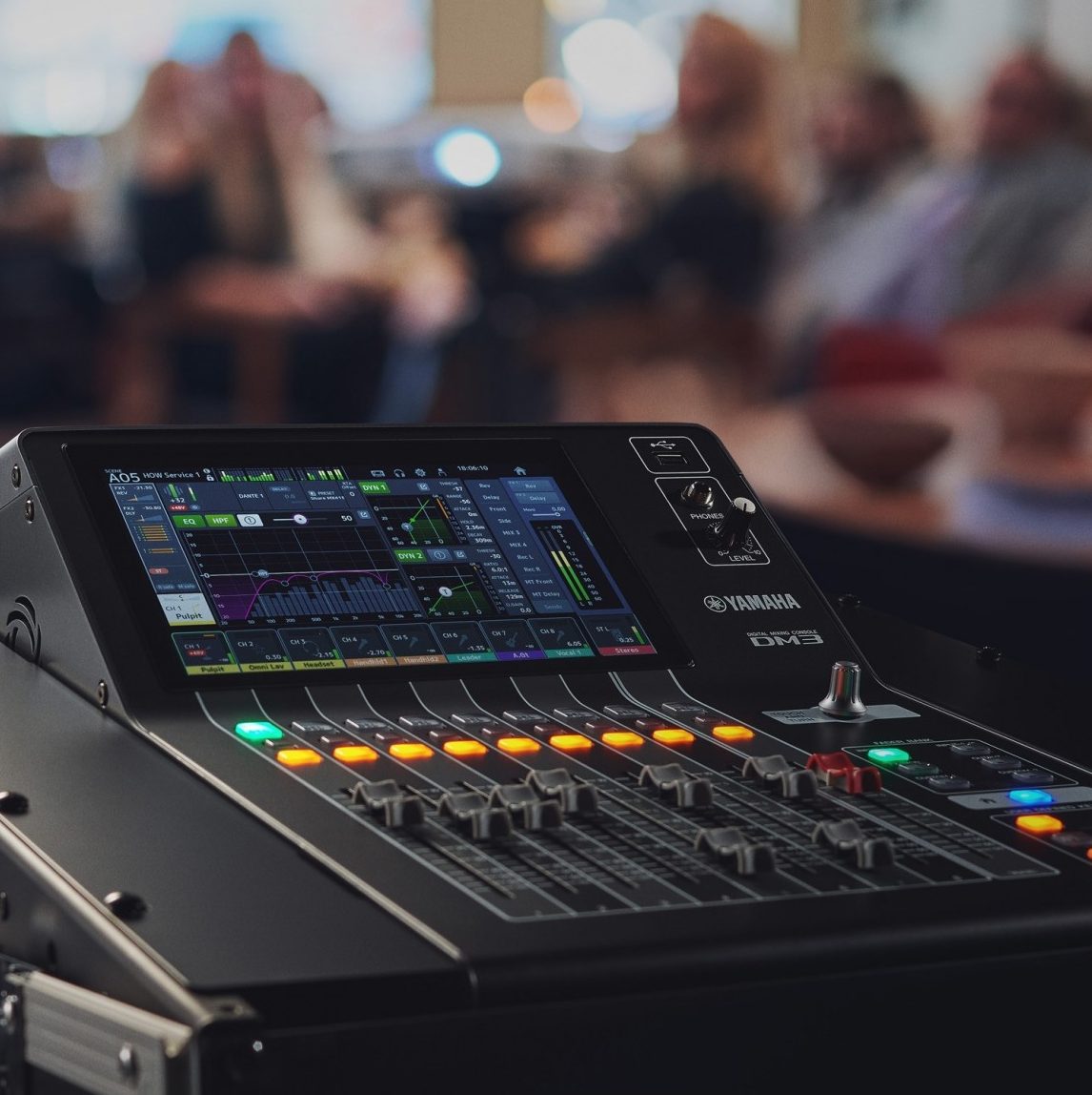 Yamaha DM3 16-Channel Digital Mixer with Dante - Image 6