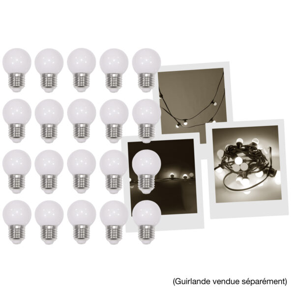 Mac Mah Lamp 20 - Pack of 20 Warm White 1.5W Lamps
